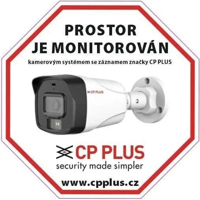 CP-PR-34 Samolepka "Prostor monitorován" (Samolepka "Prostor monitorován")