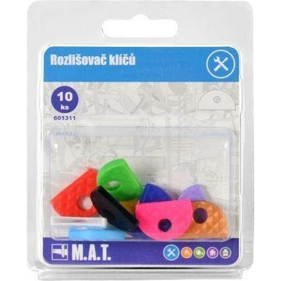 Rozlišovač klíčů plastový (10ks) - mix variant či barev