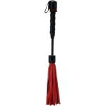 Rouge Leather Mini Flogger Red