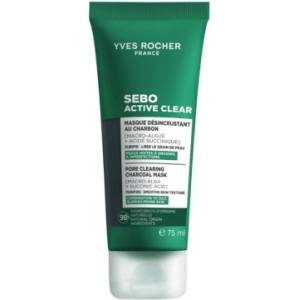 Yves Rocher Sebo active Маска почистваща пори 75мл