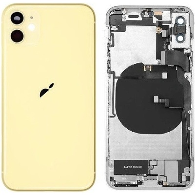 Apple iPhone 11 - Zadní Housing - yellow s předinstalovanými díly