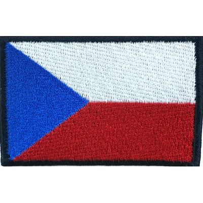 VLAJKY.eu Nášivka vlajka ČR 70 x 50 mm