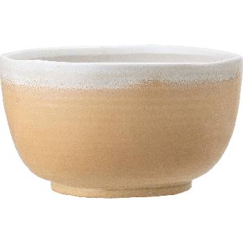 Bloomingville Кашпа Bloomingville каменна керамика 18 см жълта (82046150)