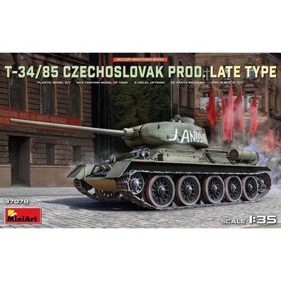Miniart T-34-85 CZECHOSLOVAK PROD. LATE TYPE 1:35