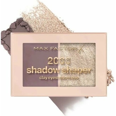 Max Factor 2000 Calorie Shadow Shaper duo očné tiene 030 Shell Shadow 4 g