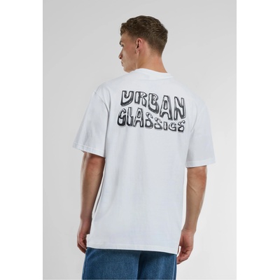 Urban Classics Мъжка тениска в бяло Urban Classics UC OversizeUB-TB7554-00220 - Бял, размер XL