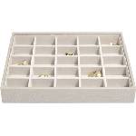 Stackers Ковчеже за бижута Stackers Croc 25 камери cлassic сивкаво (74348)