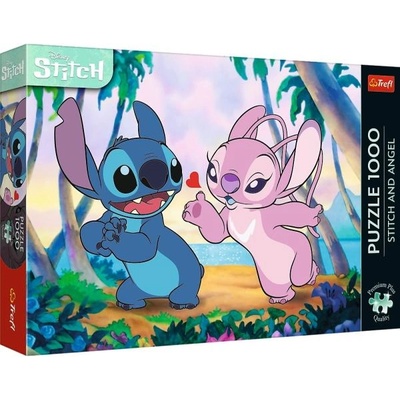 Trefl Puzzle 1000 Premium Plus - Стич и ангел (12079)