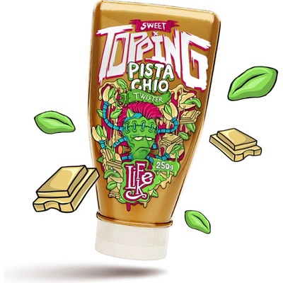 Lifelike Sweet Topping Twister 250 g pistácie