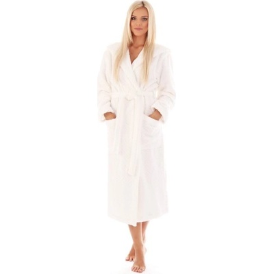 Vestis Froté biely Athena 3116 s kapucňou