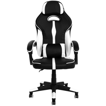 Domoletti GT-GC303 Геймърски стол черен/бял (GT-GC303 black/white)