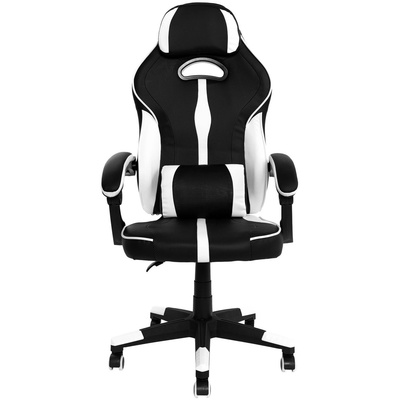 Domoletti GT-GC303 Геймърски стол черен/бял (GT-GC303 black/white)