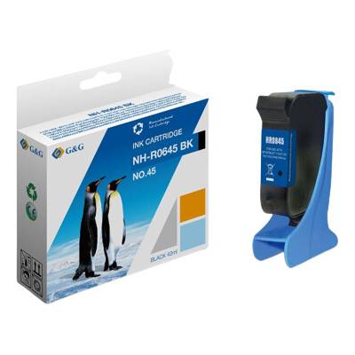 Compatible Глава за HEWLETT PACKARD DeskJet 710C/720C/820Cxi/850C/815C/OfficeJet 1150C/1170C - Black - /45/ - HP 51645A - P№ NH-R0645BK - G (Compatible-NH-R0645BK)