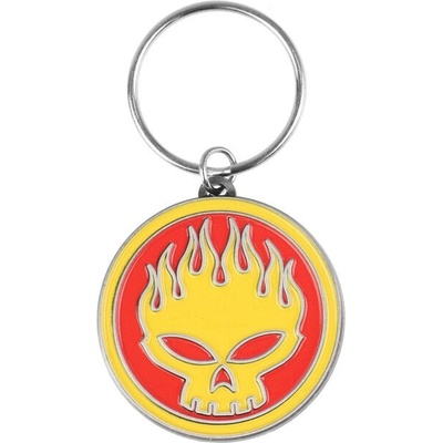 Přívěsek na klíče THE OFFSPRING SKULL LOGO RAZAMATAZ KR199