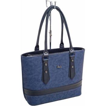 Синя дамска чанта - Vika