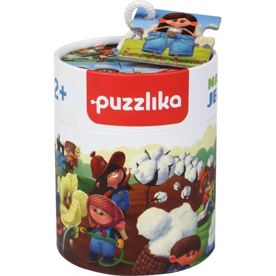 Puzzlika 14231 Výroba džínů naučné dějové 15 dielov
