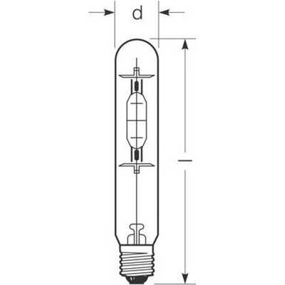 Radium Halogénová výbojka E40 360W HRI-T B číra 32416555