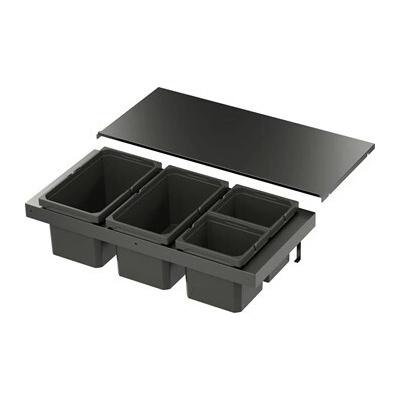VS Envi Flex XS-216 Systém na třídění odpadu KŠ, 2×13/2×6 l, lávová