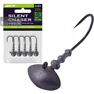 BKK Jigová hlava Silent Chaser Football Head FH-1 vel.1 10g 4 ks
