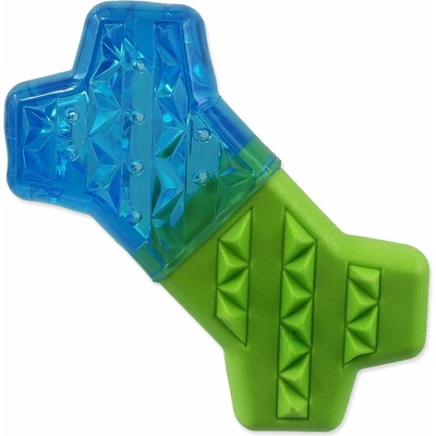 Dog Fantasy chladící kost 13,5 cm zelená