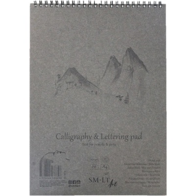 SM.LT Blok na písmo Calligraphy & Lettering SMLT A4 100g, 50 listů