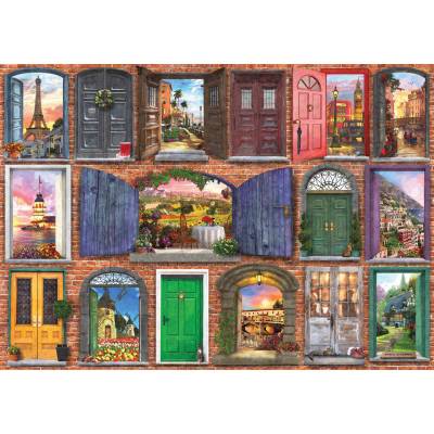 Art Puzzle - Puzzle Doors of Europe 1000 - 1 000 piese