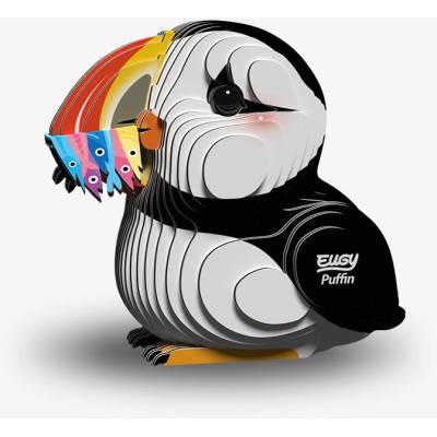 dodoland 3d модел за сглобяване eugy - Пъфин (eugy101)