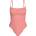 Calvin Klein Бански костюм Calvin Klein Women's One Piece Swimsuit - Washed Scarlet