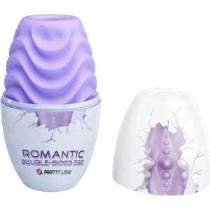 Pretty Love Romantic - мастурбатор яйце - лилав, 1 брой