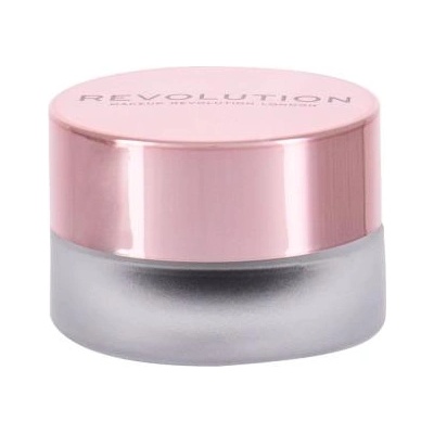 Makeup Revolution London Gel Eyeliner Pot With Brush гелообразна очна линия с четка 3 гр цвят черна