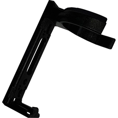 Roto 9905.00 plastic bottle holder with fixing screws to the frame, black (mac377)
