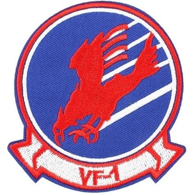 EA nášivka VF-1 Fighter Squadron nažehlovací