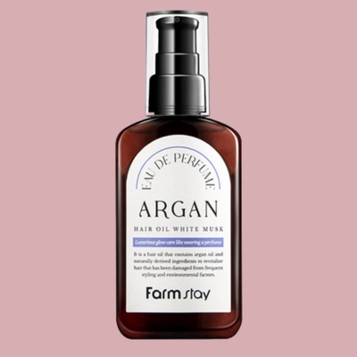 Farm Stay - Eau De Parfume Argan Hair Oil White Musk Parfemovaný arganový olej na vlasy s vůní bílého pižma 100 ml