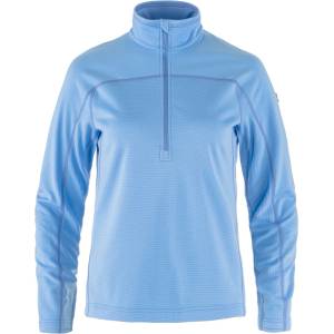 Fjällräven Дамски поларен пуловер Fjällräven Women's Abisko Lite Fleece Half Zip Fleece jumper - Ultramarine (105-4199-0713)