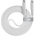 RIVACASE Кабел Rivacase PS6005WT21, от USB C(м) към USB C(м), 2.1m, бял (PS6005WT21)