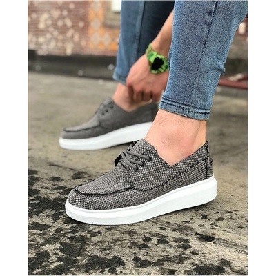 Wagon Мъжки ежедневни обувки wg503 - Сиви #328020 (328020_Сив)