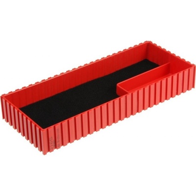 Pokorný Dačice Plastová krabička typ 2165 35 x 252 x 102 mm červená RAL 3020