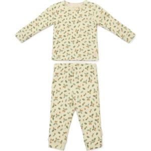 Little Dutch Бебешка пижама от две части Little Dutch Forest Leaves - 62-68 cm, 2-6 м, Green (CL24296030) - baby