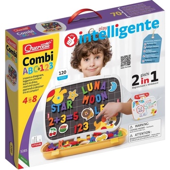 Quercetti Lacing ABC + 123 alphabets and numbers 2808