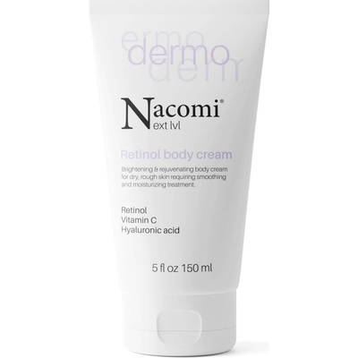 Nacomi Dermo Retinol Body Cream tělový krém s retinolem a vitamínem C 150 ml