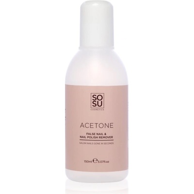 SOSU Cosmetics Gone Girl Acetone odlakovač na nechty 150 ml