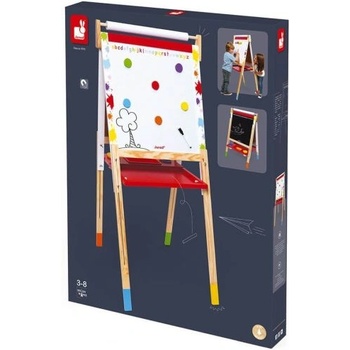 Janod - Голяма двулицева дъска с регулируеми крака (J09611)