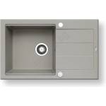 Pyramis 70083801 - Кухненска мивка SPARTA PLUS LUX 78x48 см гранит/сива (PY0026) Мивка за вграждане