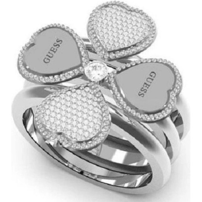 Prsten GUESS Fine Heart JUBR01428JWRH52