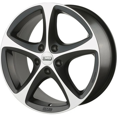 CMS C12 7x17 5x115 ET44 diamond black
