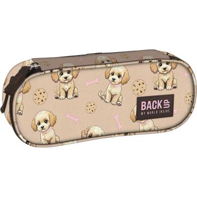 BackUP Овален несесер BackUp 8 A - Beige Dogs (710346)