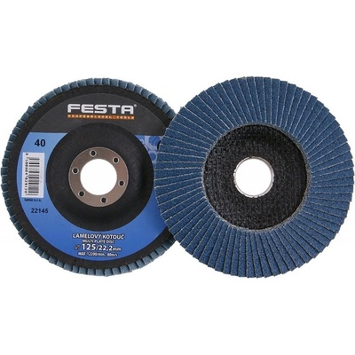 Festa Kotouč lamelový 125 mm P40 22145