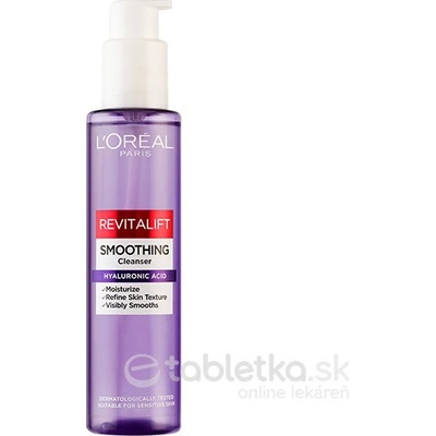 L'ORÉAL PARIS Revitalift Filler vyhladzujúci čistiaci gél s kyselinou hyalurónovou 150 ml
