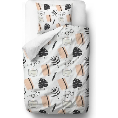 Butter Kings Спално бельо от памучен сатен , 135 x 200 cm Hygge Moment - Butter Kings (BD28_bedding_set_135x200/60x50)