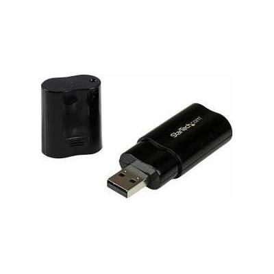 StarTech Външна звукова карта USB Startech ICUSBAUDIOB Черен